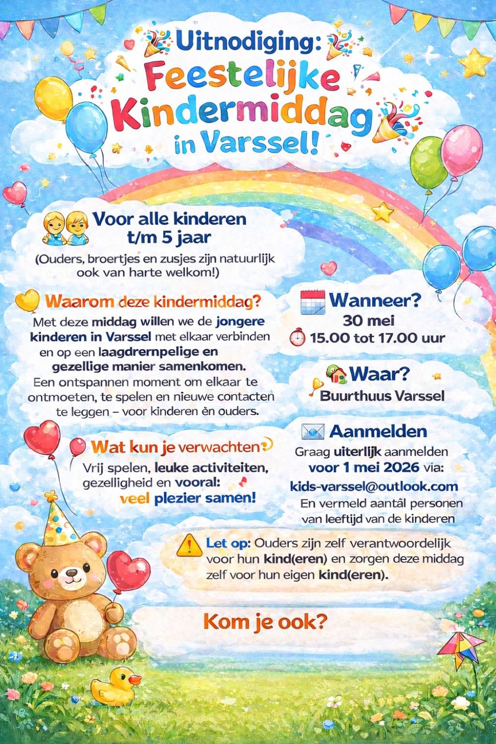 Feestelijke Kindermiddag in Varssel